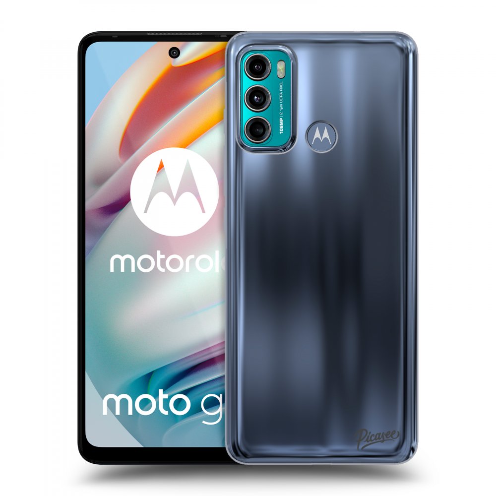 Picasee husă transparentă din silicon pentru Motorola Moto G60 - Clear