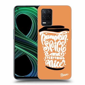 Husă pentru Realme 8 5G - Pumpkin coffee