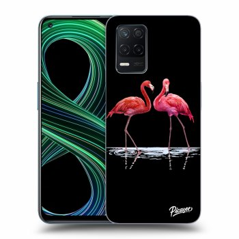 Husă pentru Realme 8 5G - Flamingos couple