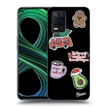 Husă pentru Realme 8 5G - Christmas Stickers