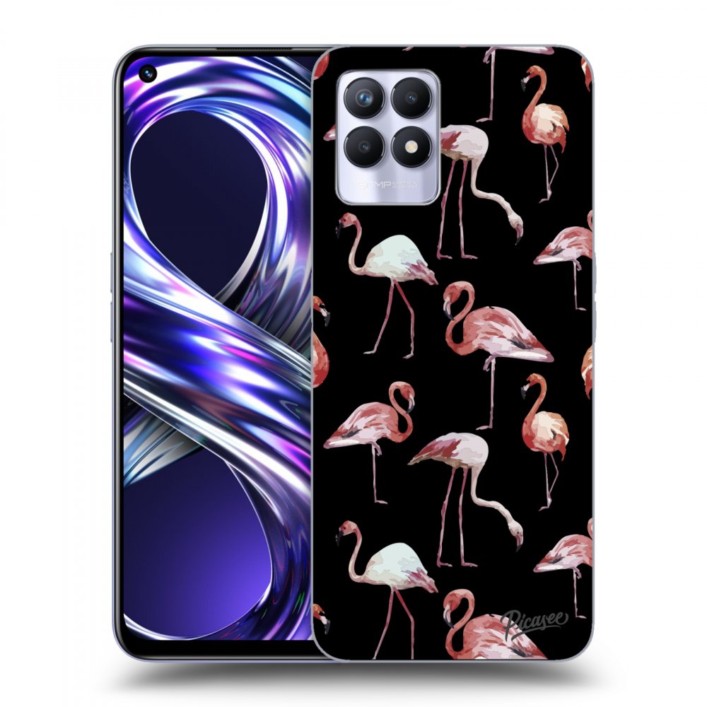 Picasee ULTIMATE CASE pentru Realme 8i - Flamingos