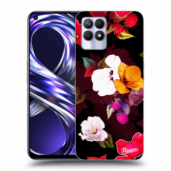 Husă pentru Realme 8i - Flowers and Berries