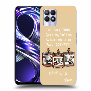 Husă pentru Realme 8i - Candles