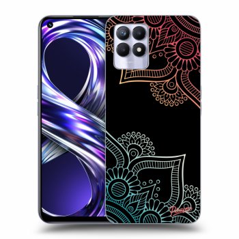 Husă pentru Realme 8i - Flowers pattern