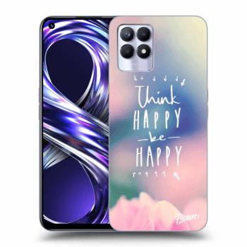 Husă pentru Realme 8i - Think happy be happy