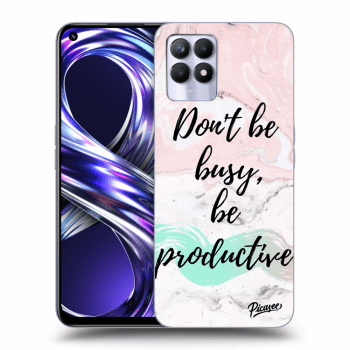 Picasee ULTIMATE CASE pentru Realme 8i - Don't be busy, be productive