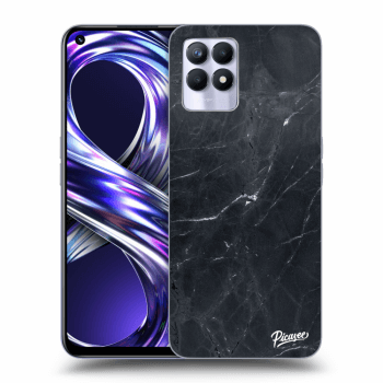 Husă pentru Realme 8i - Black marble