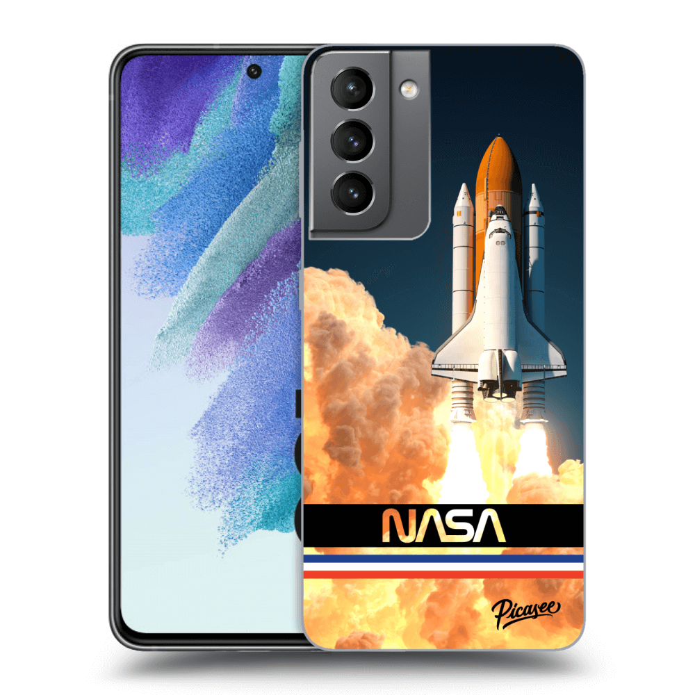 Picasee ULTIMATE CASE PowerShare pentru Samsung Galaxy S21 FE 5G - Space Shuttle
