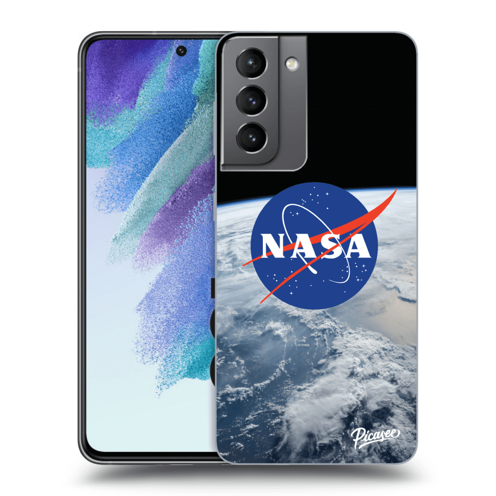 Picasee husă transparentă din silicon pentru Samsung Galaxy S21 FE 5G - Nasa Earth