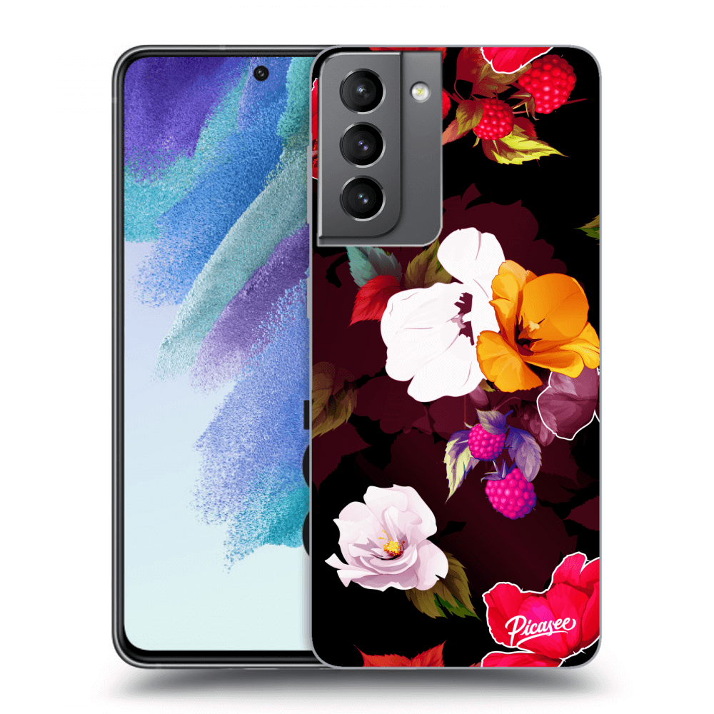 Picasee ULTIMATE CASE pentru Samsung Galaxy S21 FE 5G - Flowers and Berries