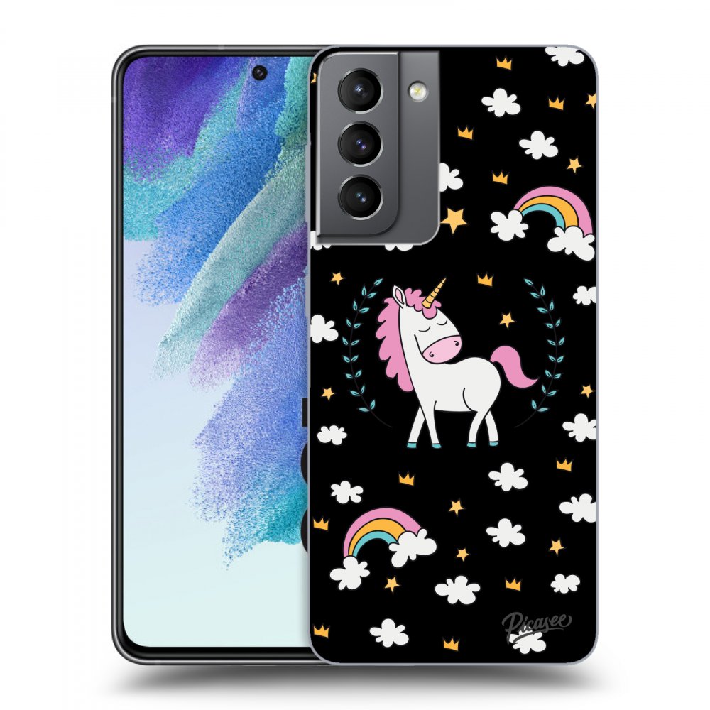Picasee ULTIMATE CASE PowerShare pentru Samsung Galaxy S21 FE 5G - Unicorn star heaven