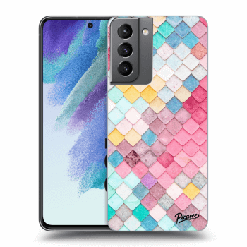 Husă pentru Samsung Galaxy S21 FE 5G - Colorful roof