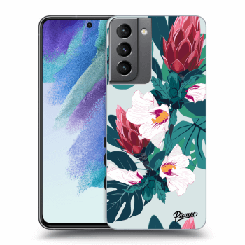 Picasee ULTIMATE CASE PowerShare pentru Samsung Galaxy S21 FE 5G - Rhododendron