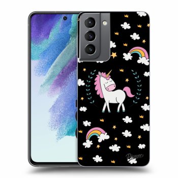 Husă pentru Samsung Galaxy S21 FE 5G - Unicorn star heaven