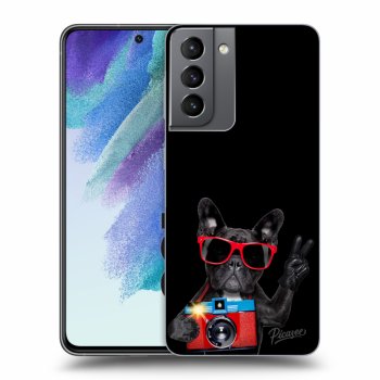 Husă pentru Samsung Galaxy S21 FE 5G - French Bulldog