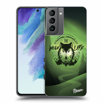 Picasee ULTIMATE CASE PowerShare pentru Samsung Galaxy S21 FE 5G - Wolf life