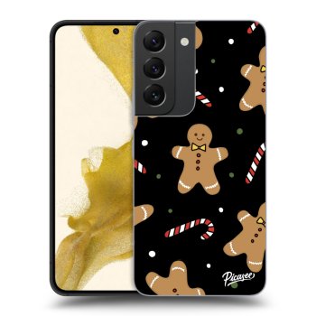 Picasee husă neagră din silicon pentru Samsung Galaxy S22 5G - Gingerbread