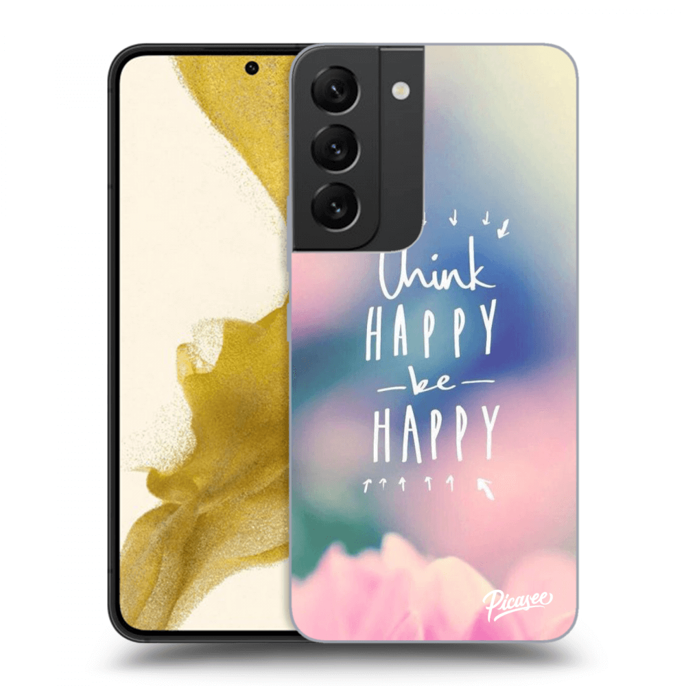 Picasee ULTIMATE CASE PowerShare pentru Samsung Galaxy S22 5G - Think happy be happy
