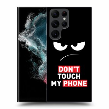 Husă pentru Samsung Galaxy S22 Ultra 5G - Angry Eyes - Transparent