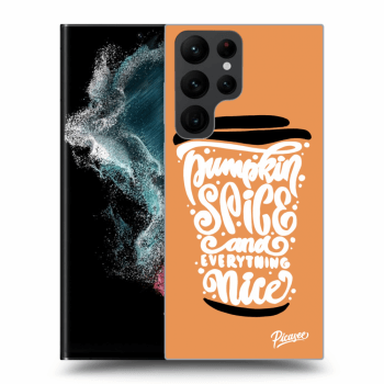 Husă pentru Samsung Galaxy S22 Ultra 5G - Pumpkin coffee