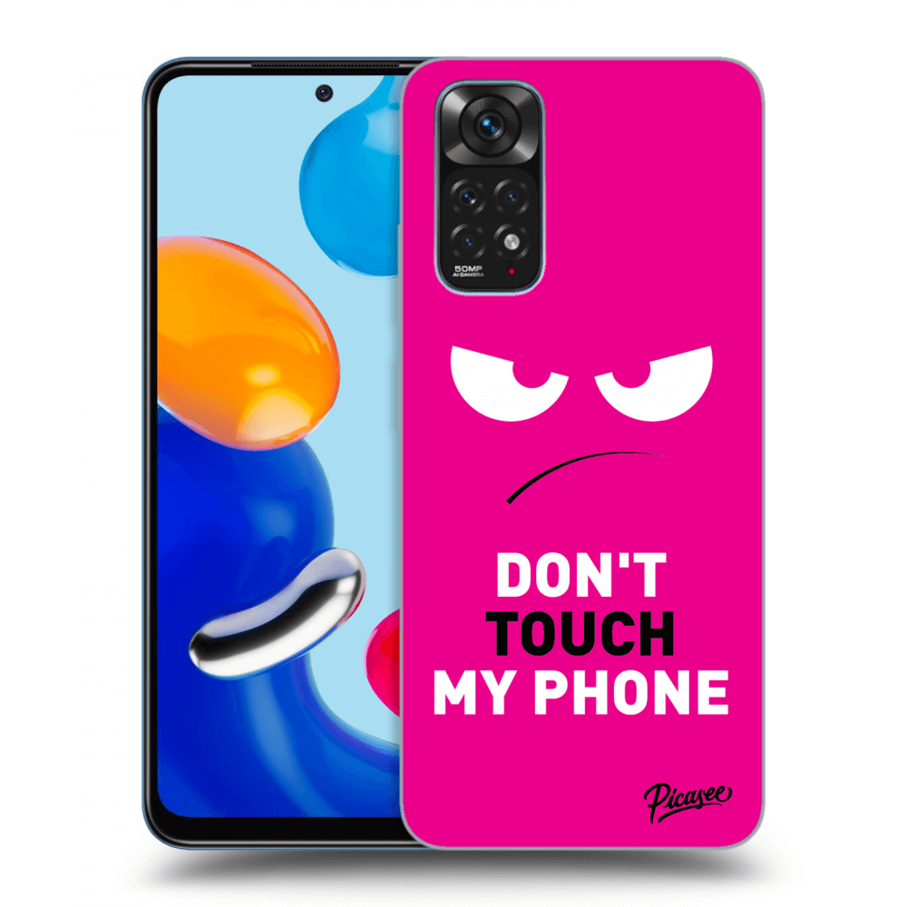 Picasee ULTIMATE CASE pentru Xiaomi Redmi Note 11 - Angry Eyes - Pink