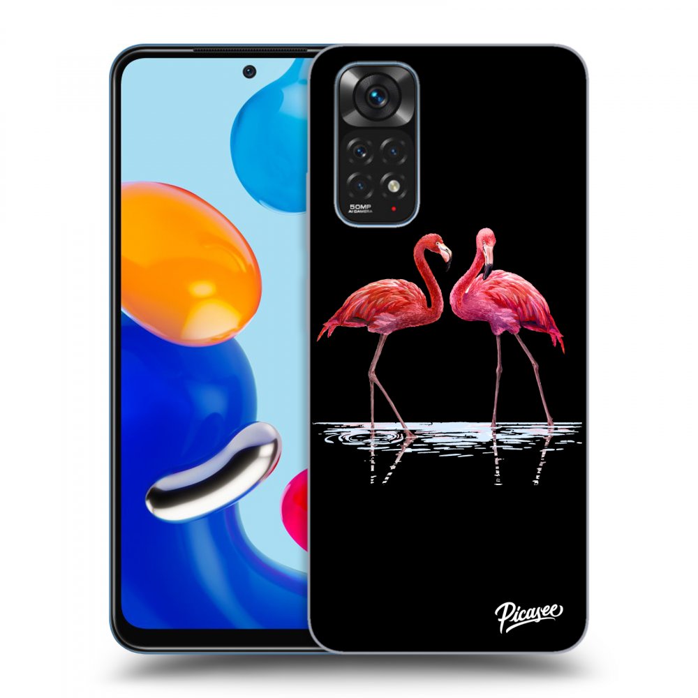 Picasee ULTIMATE CASE pentru Xiaomi Redmi Note 11 - Flamingos couple