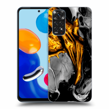 Husă pentru Xiaomi Redmi Note 11 - Black Gold