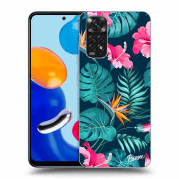 Husă pentru Xiaomi Redmi Note 11 - Pink Monstera