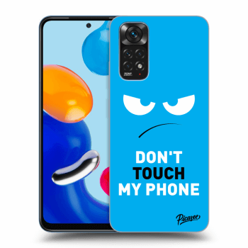 Picasee ULTIMATE CASE pentru Xiaomi Redmi Note 11 - Angry Eyes - Blue