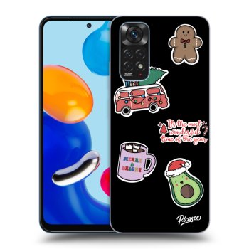 Husă pentru Xiaomi Redmi Note 11 - Christmas Stickers