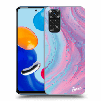 Husă pentru Xiaomi Redmi Note 11 - Pink liquid