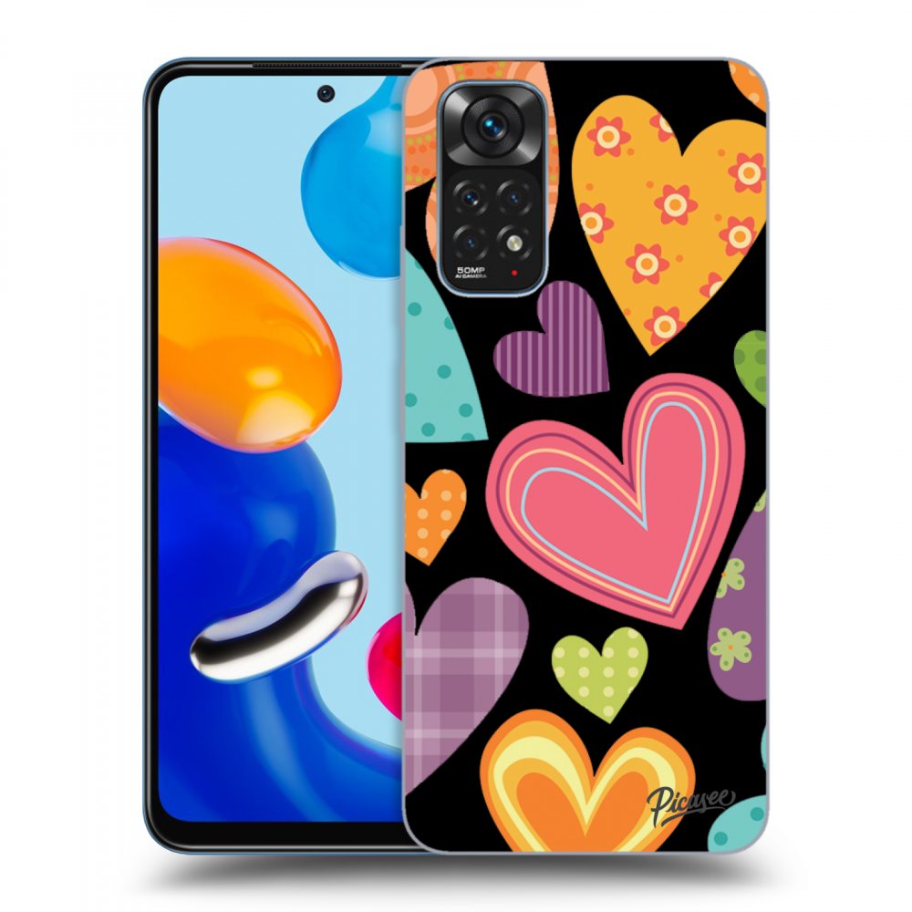 Picasee ULTIMATE CASE pentru Xiaomi Redmi Note 11S 4G - Colored heart