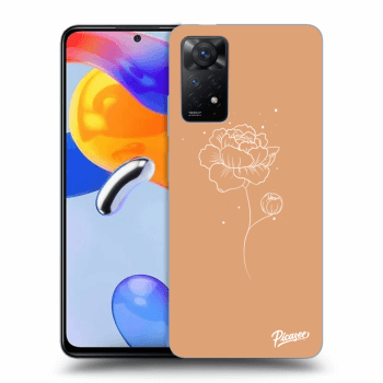 Picasee husă transparentă din silicon pentru Xiaomi Redmi Note 11 Pro - Peonies