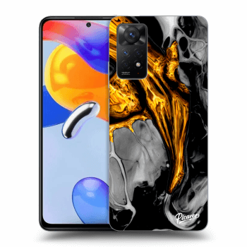 Husă pentru Xiaomi Redmi Note 11 Pro - Black Gold