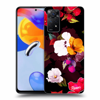 Picasee ULTIMATE CASE pentru Xiaomi Redmi Note 11 Pro - Flowers and Berries