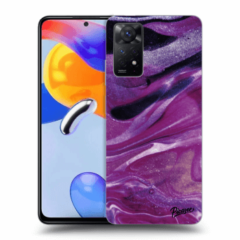 Husă pentru Xiaomi Redmi Note 11 Pro - Purple glitter