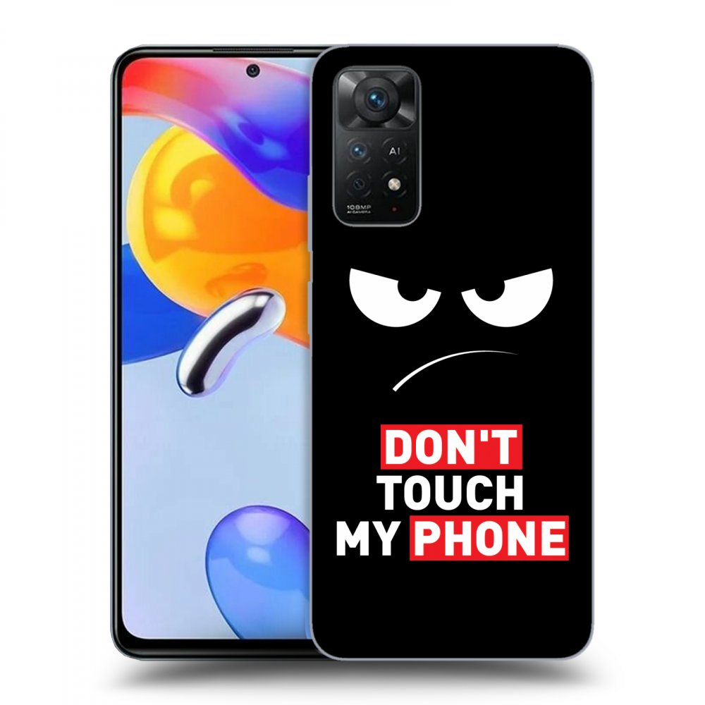 Picasee ULTIMATE CASE pentru Xiaomi Redmi Note 11 Pro 5G - Angry Eyes - Transparent