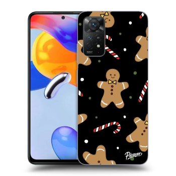 Picasee husă neagră din silicon pentru Xiaomi Redmi Note 11 Pro 5G - Gingerbread