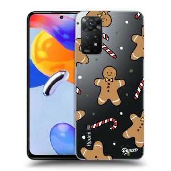 Picasee husă transparentă din silicon pentru Xiaomi Redmi Note 11 Pro 5G - Gingerbread
