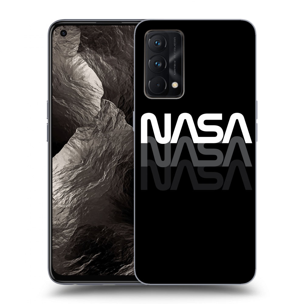 Picasee husă neagră din silicon pentru Realme GT Master Edition 5G - NASA Triple