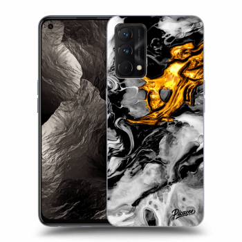 Husă pentru Realme GT Master Edition 5G - Black Gold 2