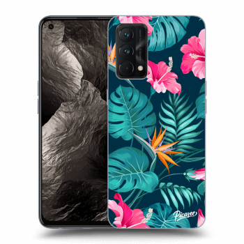 Husă pentru Realme GT Master Edition 5G - Pink Monstera