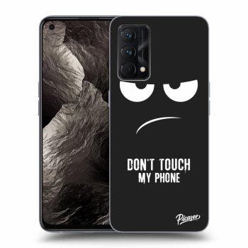 Picasee husă neagră din silicon pentru Realme GT Master Edition 5G - Don't Touch My Phone