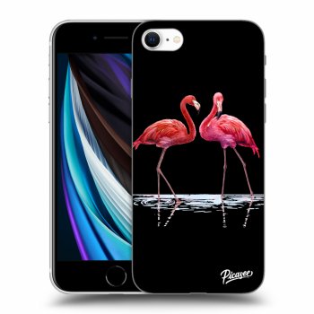 Husă pentru Apple iPhone SE 2022 - Flamingos couple