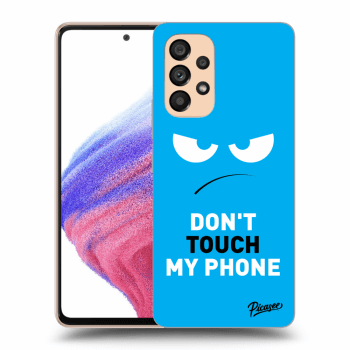 Picasee ULTIMATE CASE pentru Samsung Galaxy A53 5G - Angry Eyes - Blue