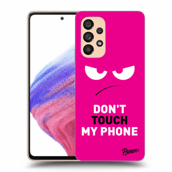 Picasee ULTIMATE CASE pentru Samsung Galaxy A53 5G - Angry Eyes - Pink