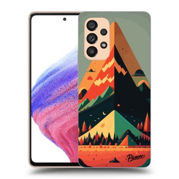 Picasee husă neagră din silicon pentru Samsung Galaxy A53 5G - Oregon