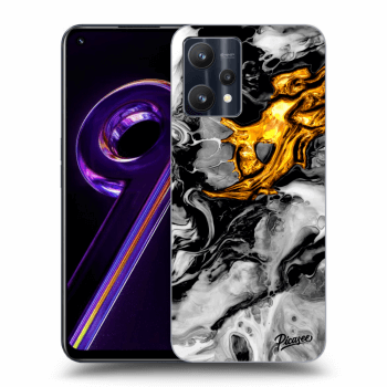 Husă pentru Realme 9 Pro 5G - Black Gold 2