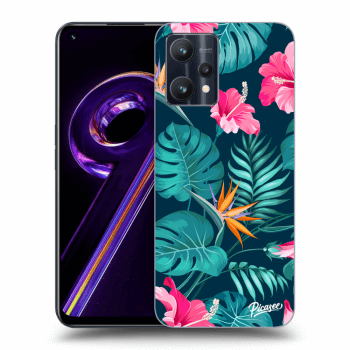 Husă pentru Realme 9 Pro 5G - Pink Monstera