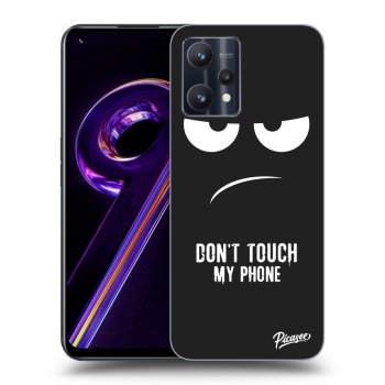 Picasee husă neagră din silicon pentru Realme 9 Pro 5G - Don't Touch My Phone